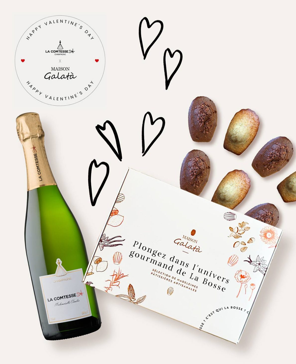 Édition limitée Saint Valentin - Maison Galata x La Comtesse A.