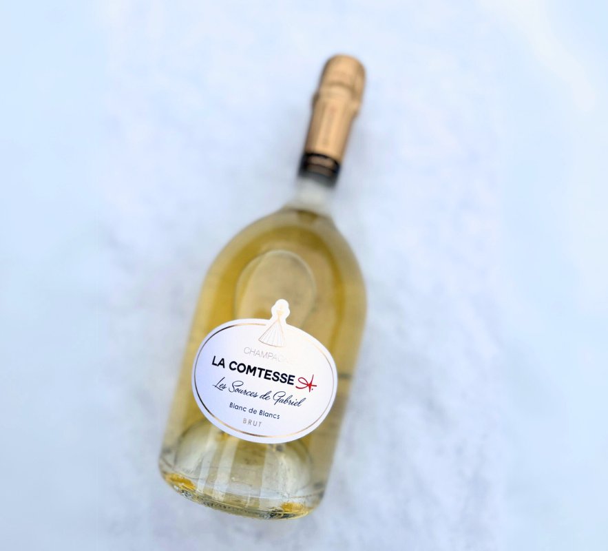 Alternative view of Blanc de Blancs - Les Sources de Gabriel